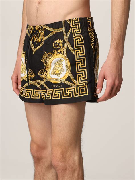 black versace swim shorts|versace swim shorts usa.